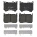 Kit de plaquettes de frein, frein à disque P 50 114 Brembo, Vignette 3