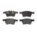 Kit de plaquettes de frein, frein à disque P 50 115 Brembo