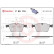Kit de plaquettes de frein, frein à disque P 50 115 Brembo, Vignette 2