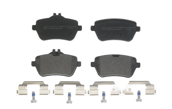 Kit de plaquettes de frein, frein à disque P 50 117 Brembo