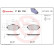 Kit de plaquettes de frein, frein à disque P 50 118 Brembo, Vignette 2