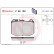 Kit de plaquettes de frein, frein à disque P 50 120 Brembo, Vignette 2
