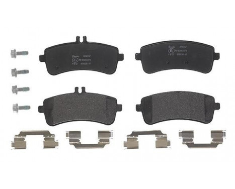 Kit de plaquettes de frein, frein à disque P 50 125 Brembo