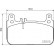 Kit de plaquettes de frein, frein à disque P 50 128 Brembo, Vignette 2
