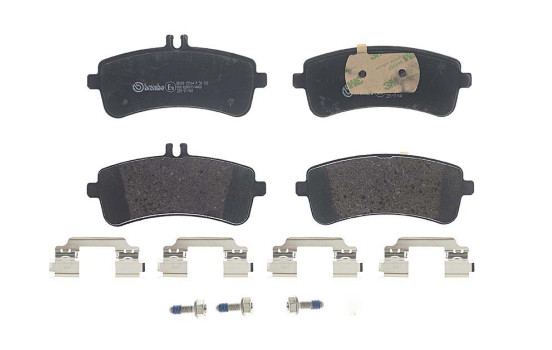 Kit de plaquettes de frein, frein à disque P 50 132 Brembo