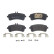Kit de plaquettes de frein, frein à disque P 50 132 Brembo, Vignette 3