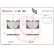 Kit de plaquettes de frein, frein à disque P 50 139 Brembo