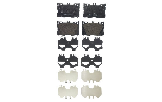 Kit de plaquettes de frein, frein à disque P 50 139 Brembo, Image 2
