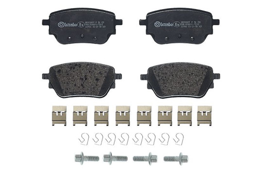 Kit de plaquettes de frein, frein à disque P 50 151 Brembo, Image 2