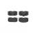 Kit de plaquettes de frein, frein à disque P 56 025 Brembo