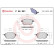 Kit de plaquettes de frein, frein à disque P 56 051 Brembo, Vignette 2