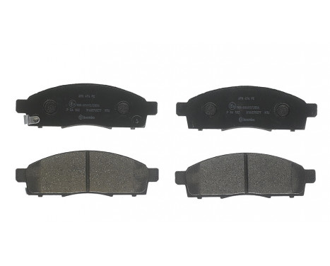 Kit de plaquettes de frein, frein à disque P 56 102 Brembo