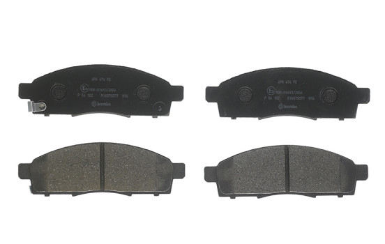 Kit de plaquettes de frein, frein à disque P 56 102 Brembo