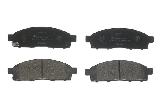 Kit de plaquettes de frein, frein à disque P 56 102 Brembo, Image 3
