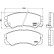 Kit de plaquettes de frein, frein à disque P 59 020 Brembo, Vignette 2