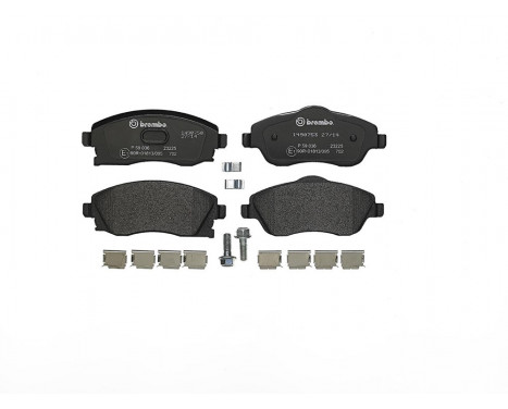 Kit de plaquettes de frein, frein à disque P 59 036 Brembo