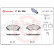Kit de plaquettes de frein, frein à disque P 59 036 Brembo, Vignette 5