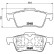 Kit de plaquettes de frein, frein à disque P 59 044 Brembo, Vignette 2