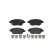 Kit de plaquettes de frein, frein à disque P 59 052 Brembo, Vignette 3