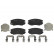 Kit de plaquettes de frein, frein à disque P 59 054 Brembo