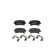 Kit de plaquettes de frein, frein à disque P 59 060 Brembo, Vignette 3
