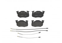 Kit de plaquettes de frein, frein à disque P 61 044 Brembo