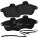 Kit de plaquettes de frein, frein à disque P 61 046 Brembo