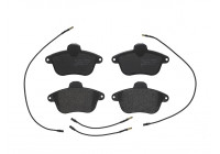 Kit de plaquettes de frein, frein à disque P 61 048 Brembo