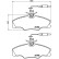 Kit de plaquettes de frein, frein à disque P 61 056 Brembo, Vignette 2