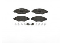 Kit de plaquettes de frein, frein à disque P 61 063 Brembo