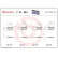 Kit de plaquettes de frein, frein à disque P 61 064 Brembo, Vignette 2
