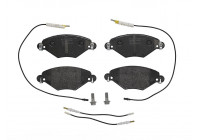 Kit de plaquettes de frein, frein à disque P 61 071 Brembo