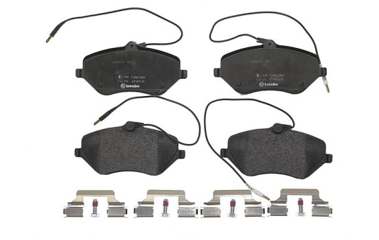 Kit de plaquettes de frein, frein à disque P 61 078 Brembo, Image 3