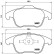 Kit de plaquettes de frein, frein à disque P 61 086 Brembo, Vignette 2