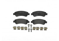 Kit de plaquettes de frein, frein à disque P 61 091 Brembo