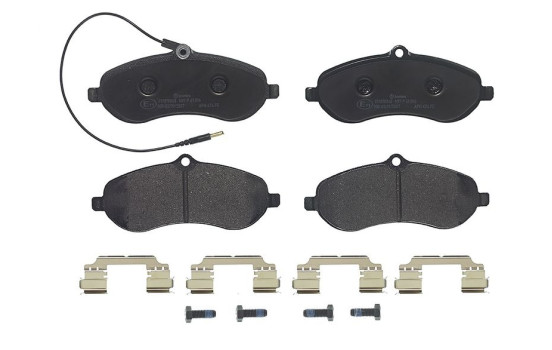 Kit de plaquettes de frein, frein à disque P 61 096 Brembo, Image 3
