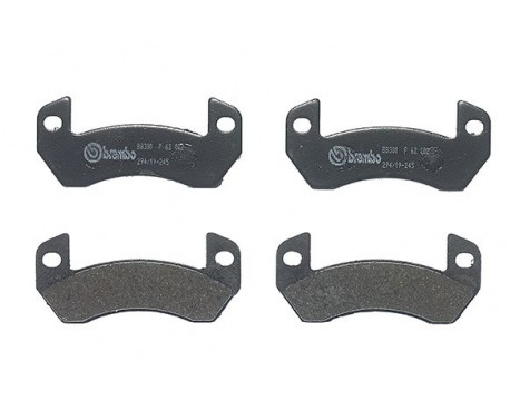 Kit de plaquettes de frein, frein à disque P 62 002 Brembo