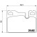 Kit de plaquettes de frein, frein à disque P 65 003 Brembo, Vignette 2