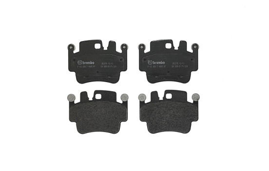Kit de plaquettes de frein, frein à disque P 65 009 Brembo