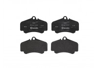 Kit de plaquettes de frein, frein à disque P 65 011 Brembo