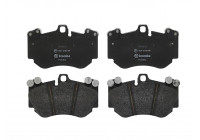 Kit de plaquettes de frein, frein à disque P 65 016 Brembo