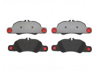 Kit de plaquettes de frein, frein à disque P 65 019 Brembo
