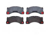 Kit de plaquettes de frein, frein à disque P 65 021 Brembo
