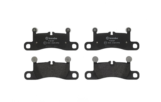 Kit de plaquettes de frein, frein à disque P 65 027 Brembo