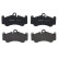 Kit de plaquettes de frein, frein à disque P 65 032 Brembo, Vignette 2