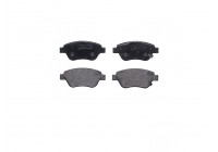 Kit de plaquettes de frein, frein à disque P 66 001 Brembo