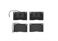 Kit de plaquettes de frein, frein à disque P 68 012 Brembo