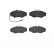 Kit de plaquettes de frein, frein à disque P 68 026 Brembo