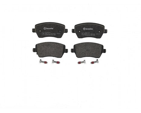 Kit de plaquettes de frein, frein à disque P 68 033 Brembo