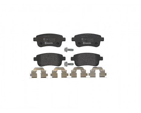 Kit de plaquettes de frein, frein à disque P 68 041 Brembo